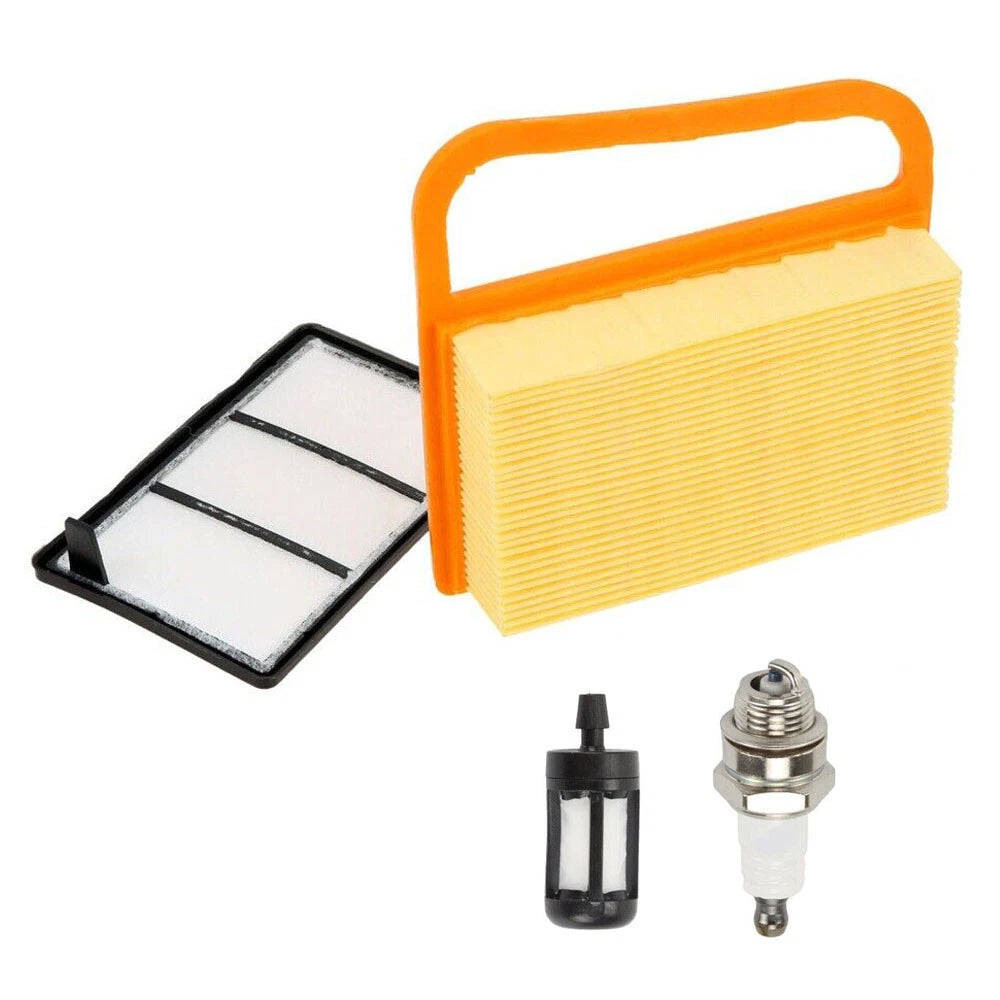 Set of 1 Air Fuel Filter Spark Plug for Stihl TS410 TS420 TS480