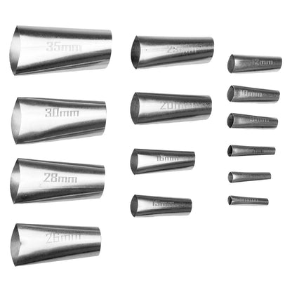 14X Stainless Steel Caulking Nozzle Applicator Sealant Tool