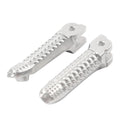 Pair Silver Front Foot Pegs for BMW R nineT (2020–2024)