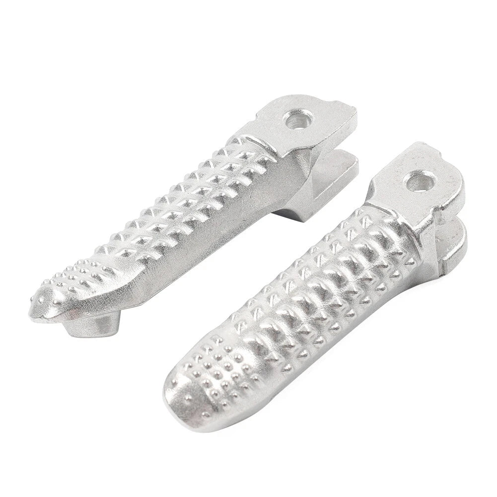 Pair Silver Front Foot Pegs for BMW R nineT (2020–2024)