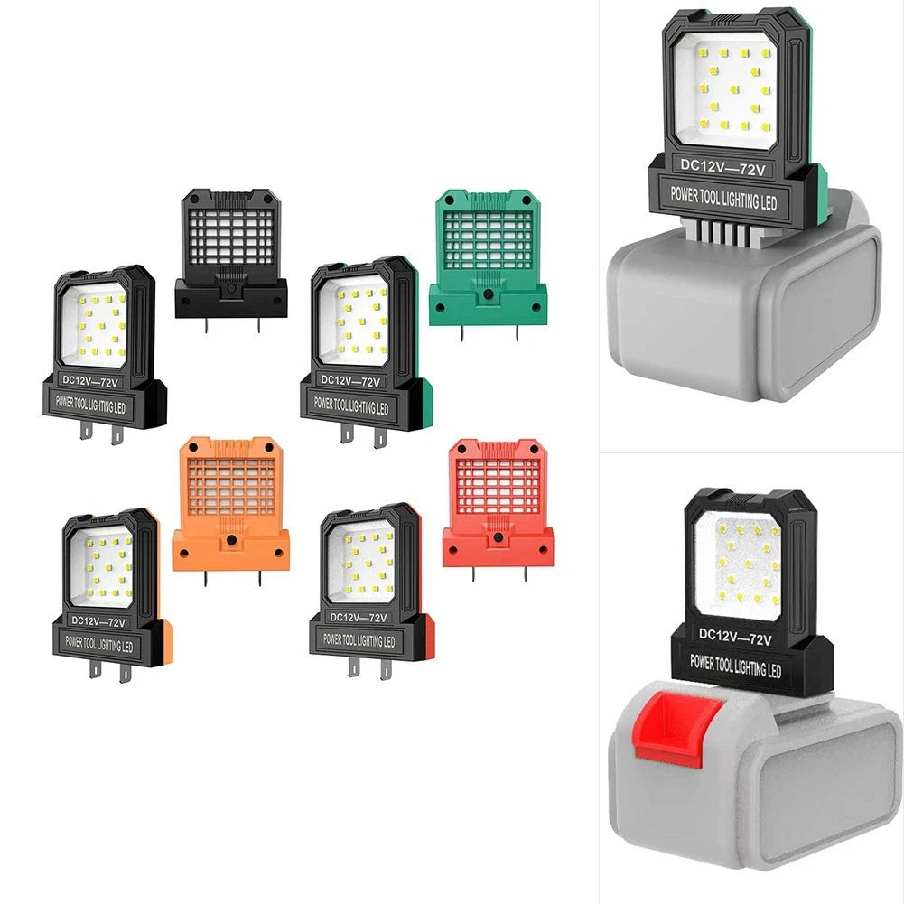 14W LED Work Light for 12V 72V Batteries