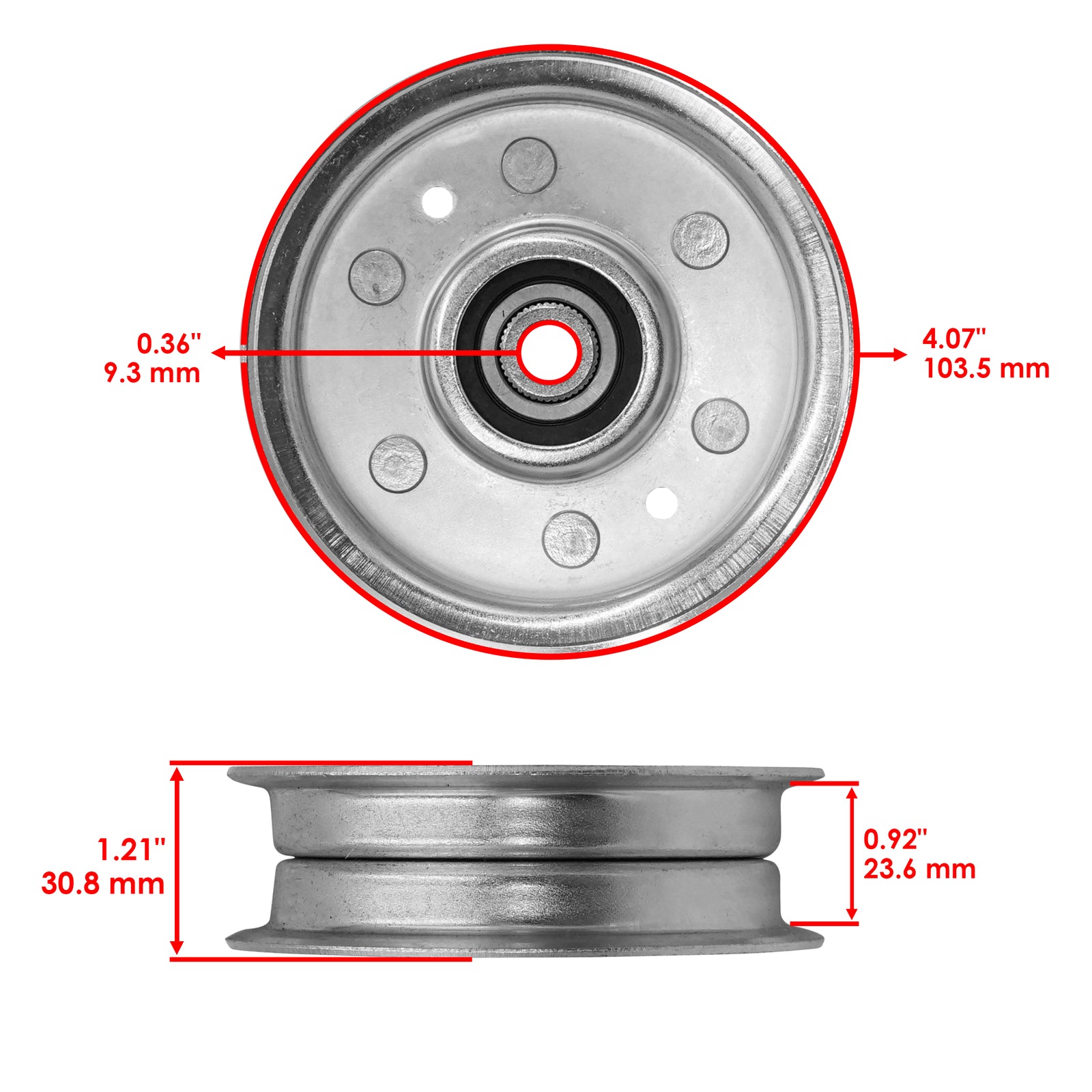 Deck Pulley Kit Replacement for Cub Cadet (2005–2017)