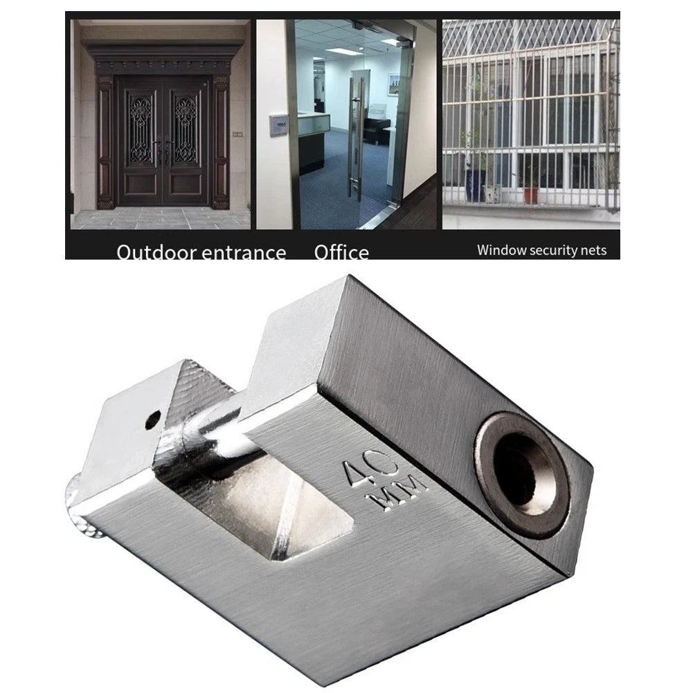 Horizontal Opening Security Lock for Warehouses
