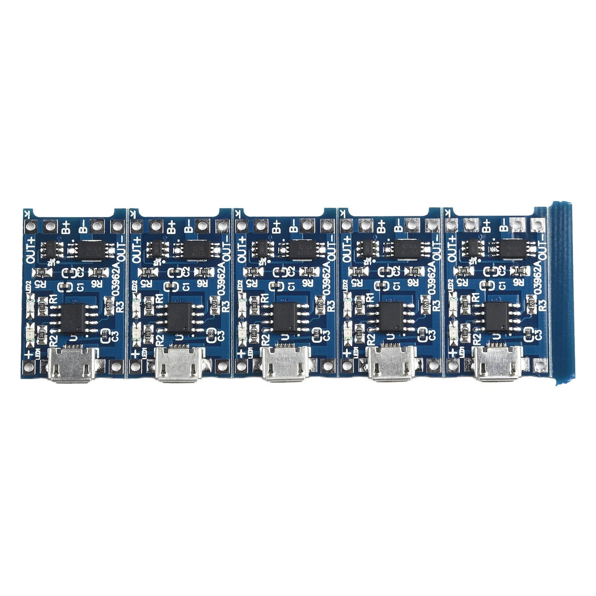 5X Charger Board Module with Battery Protection for USB Devices (5V 1A)