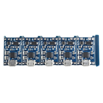 5X Charger Board Module with Battery Protection for USB Devices (5V 1A)