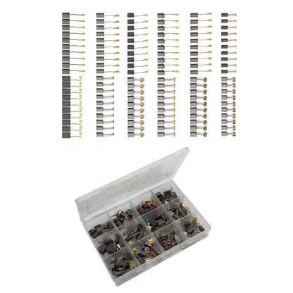 120Pcs Carbon Brushes for Universal Power Tools (Drill, Router, Planer, Sander)