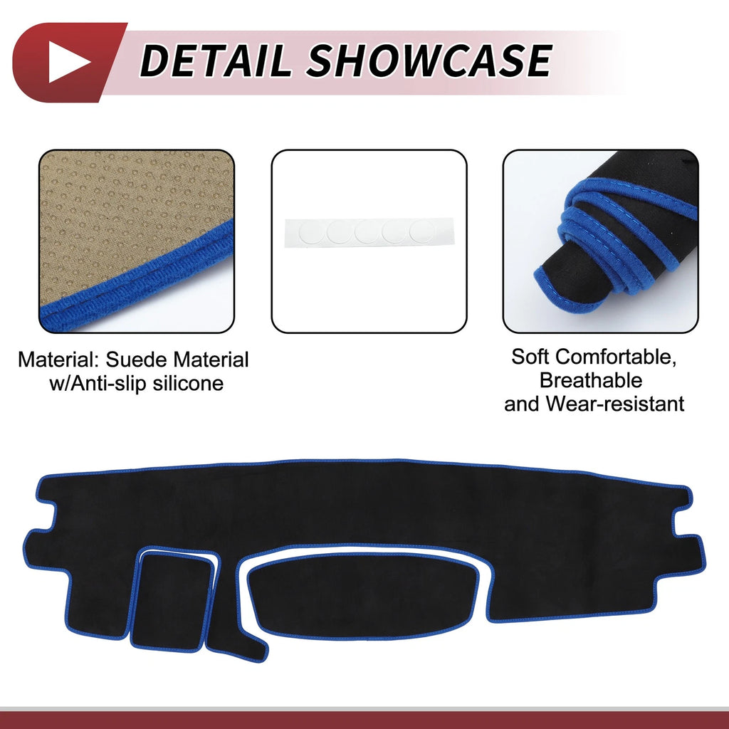 Dashboard Dash Cover Mat for Toyota Roomy Tank 2016–2020 Protector Pad