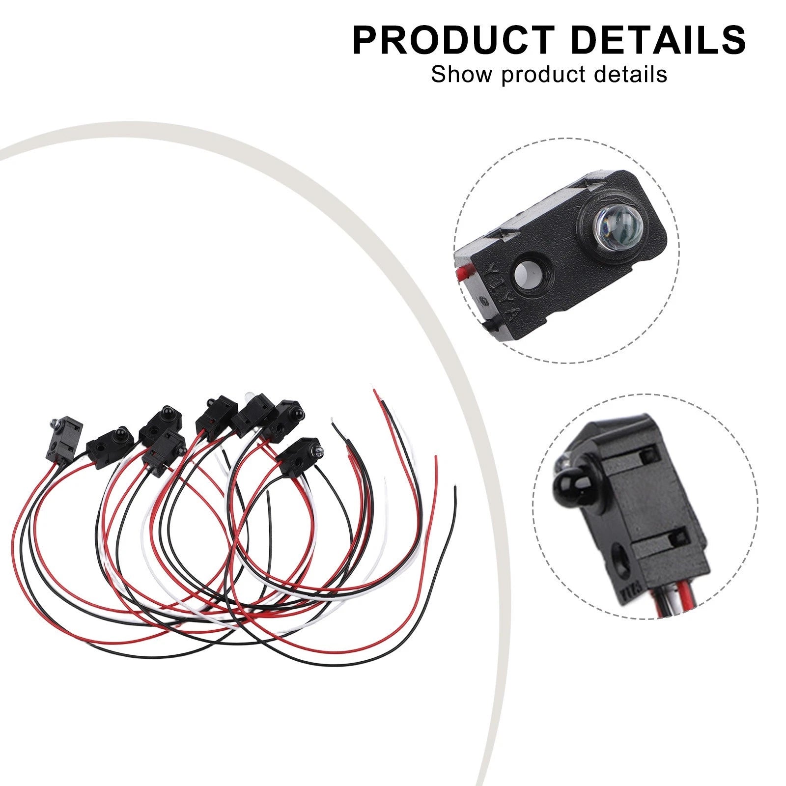 4X Photoelectric Sensors QT30CM for Object Detection