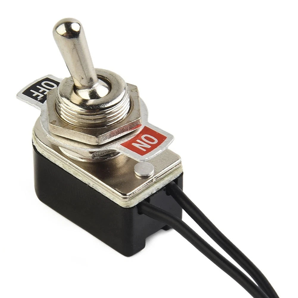 ON/OFF Switch with Wire and SPST Contacts for Universal Applications