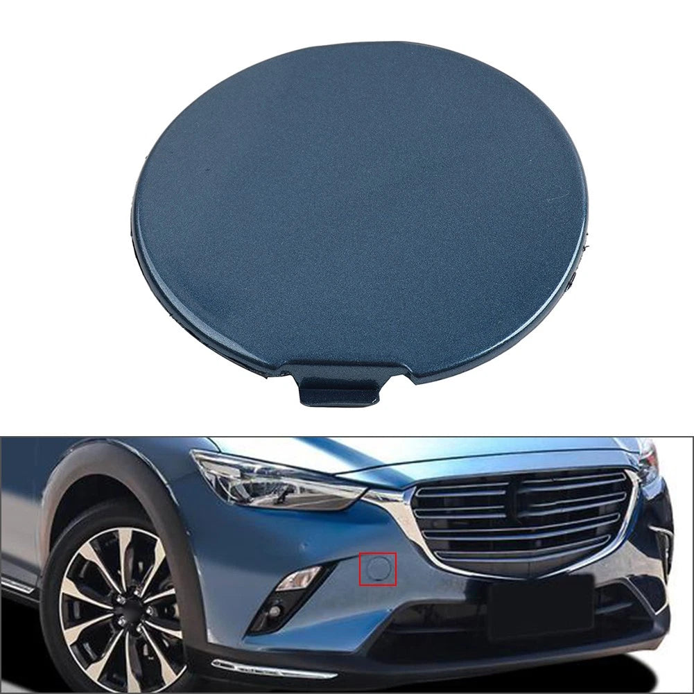 1pc Blue Front Bumper Towing Hook Cover Right for Mazda CX-3 (2014–2023)