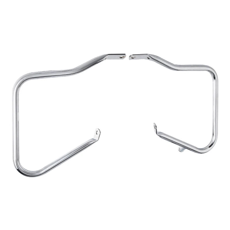Saddlebag Guard Bracket for Harley Street Glide (2014–2024) Black/Chrome