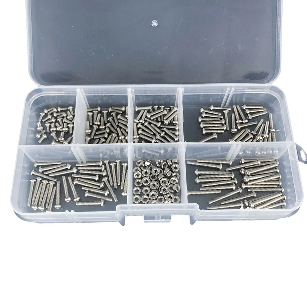 Set of 1 M2 Socket Screws Nuts Assortment