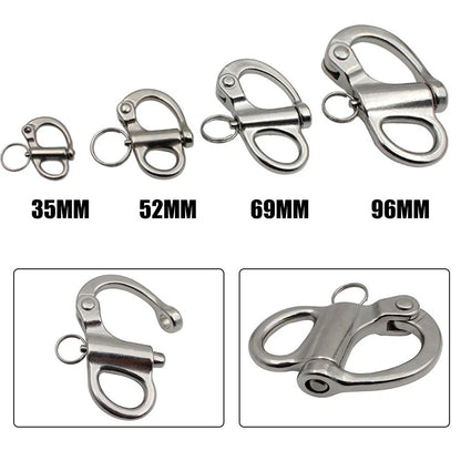 Stainless Steel Quick Release Boat Anchor Chain Eye Shackle Swivel