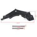 Black Cylinder Base Covers for Harley Electra Glide/Road Glide/Road King/Trike (2007–2016)