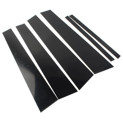 Door Trim Cover Kit for Honda Accord (2013–2017) Black Pillar Posts