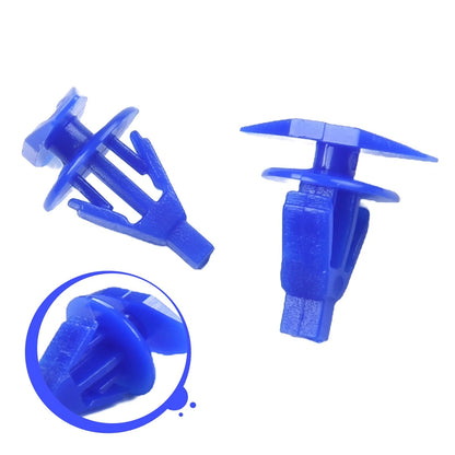 100 Pack Blue Weather Strip Retainers for Toyota