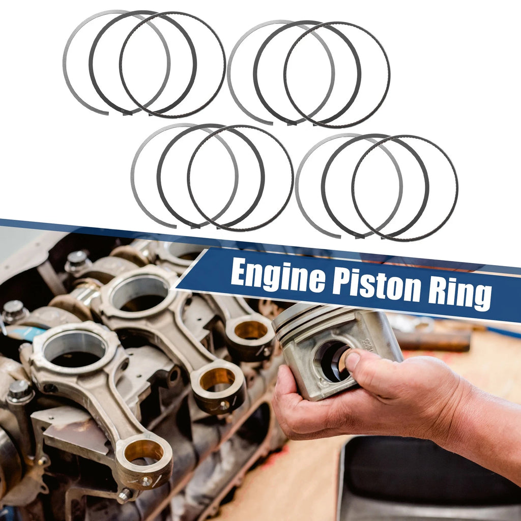 Piston Ring Set for Hyundai Tucson 2.4L L4 (2010–2013) Durable Replacement