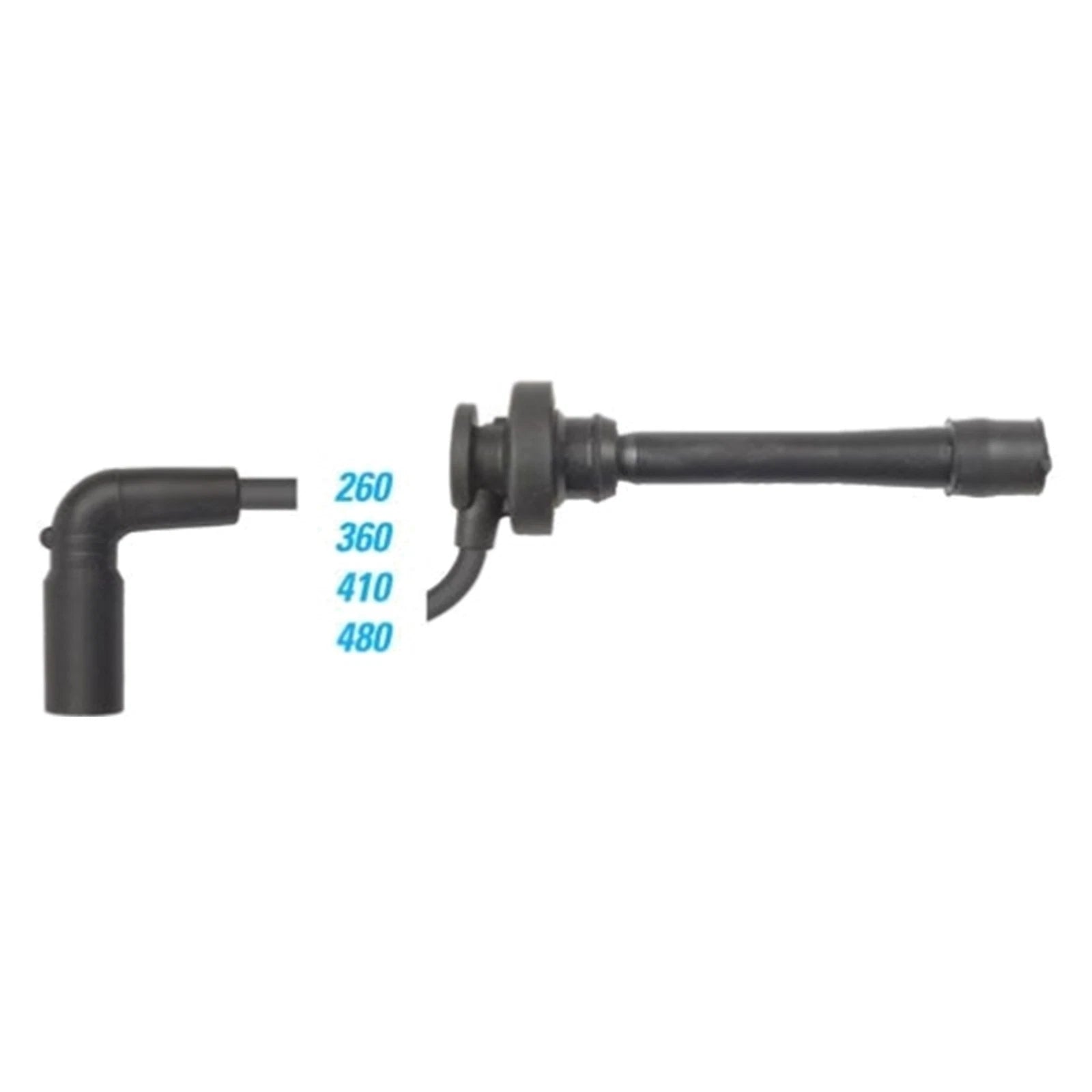 Ignition Spark Plug Lead Set for Great Wall V240 (2009–2016) 4cyl 2.4L 4G69