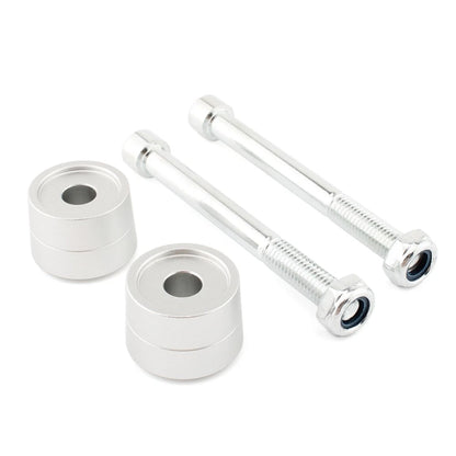 Handle Bar Risers Kit for Ducati Hypermotard 821 (2013–2015) Silver