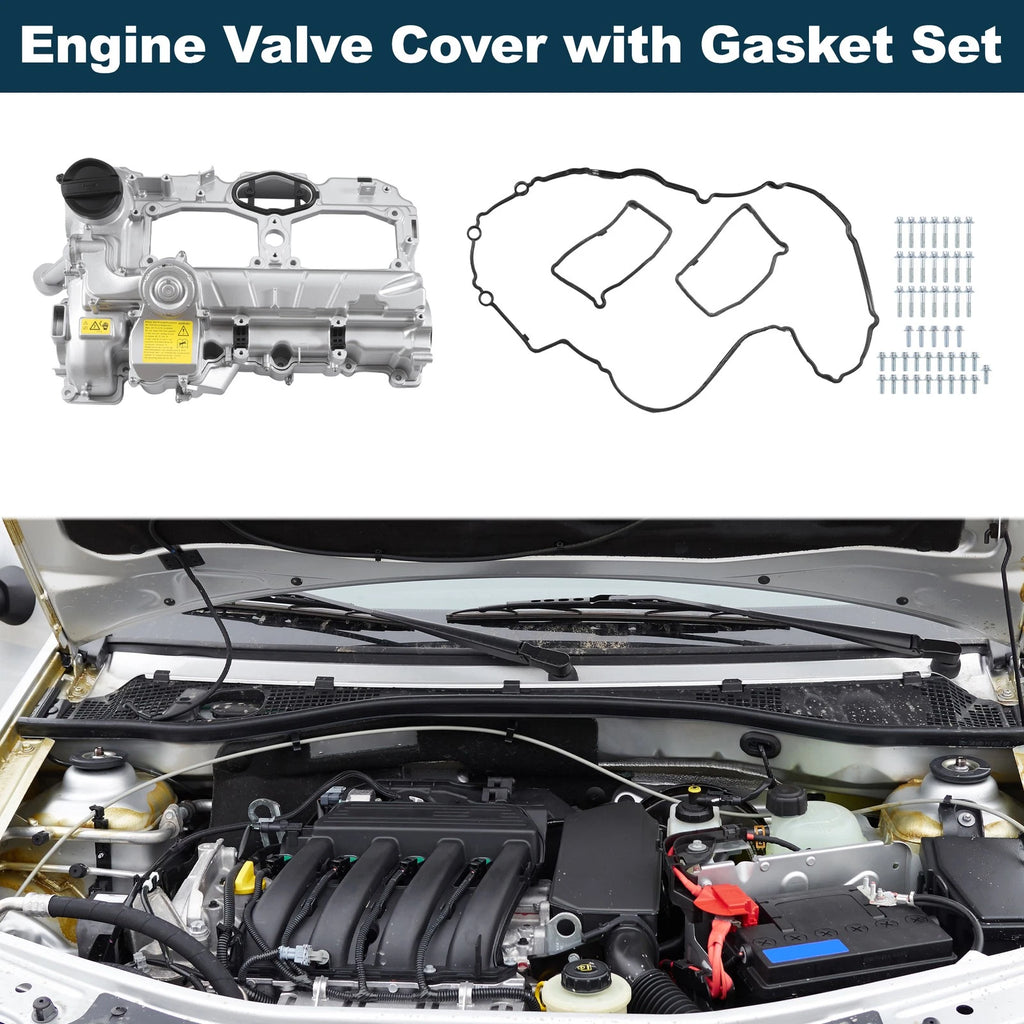 Engine Valve Cover with Gasket Replacement for BMW 528i (2012–2016)
