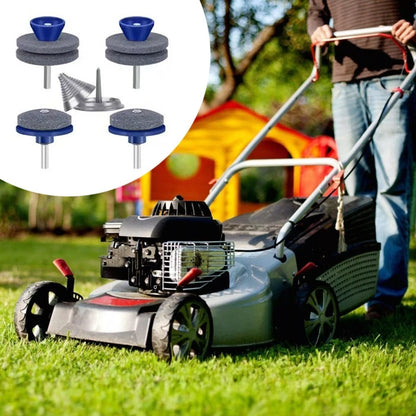 Lawn Mower Blade Sharpener for Enhanced Cutting Gardening Needs