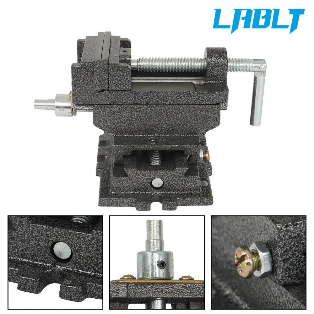 3" Cross Slide Vise for Drill Press Metal Milling Machine
