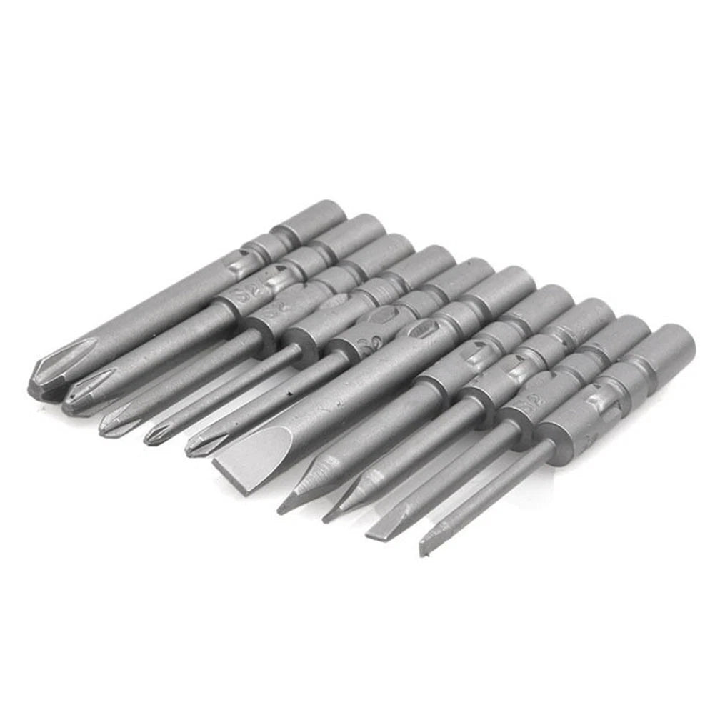 10Pcs Magnetic Screwdriver Bits for DC Tools (Compatible)