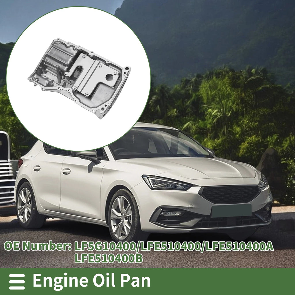 Engine Oil Pan Replacement for Mazda 3 (2012–2013) Aluminum