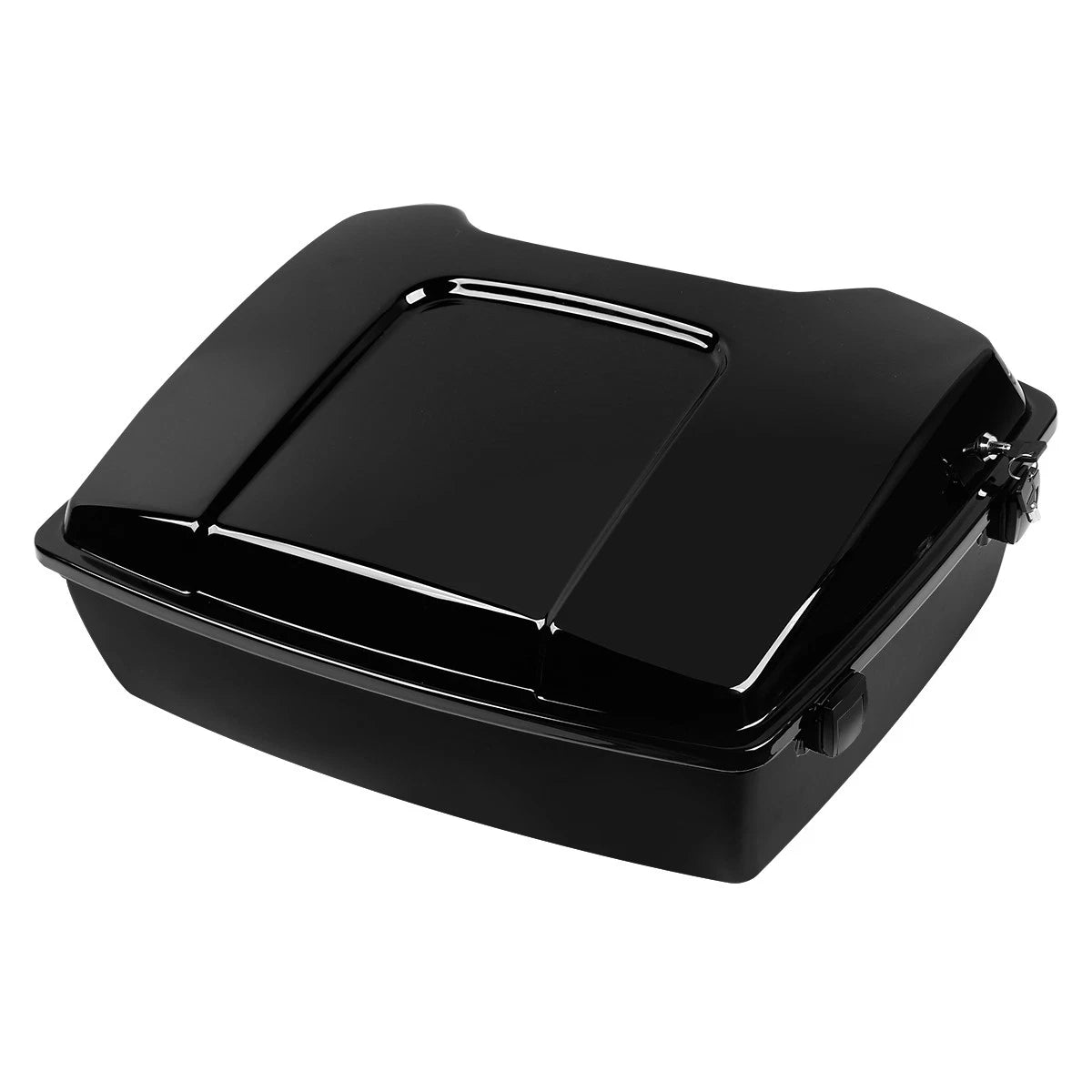 Black Rear Chopped Trunk for Harley Touring Electra Glide (1997–2013)
