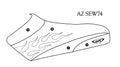 Hydro-Turf Seat Cover for Yamaha WaveBlaster (Custom Color)
