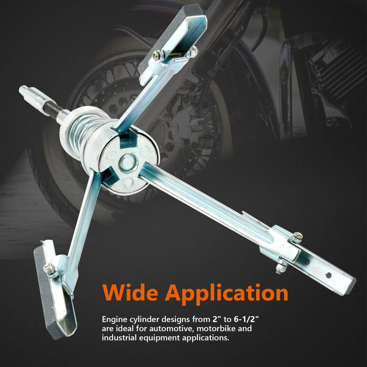 Engine Brake Cylinder Hone Tool for (2'' to 6-1/2'')