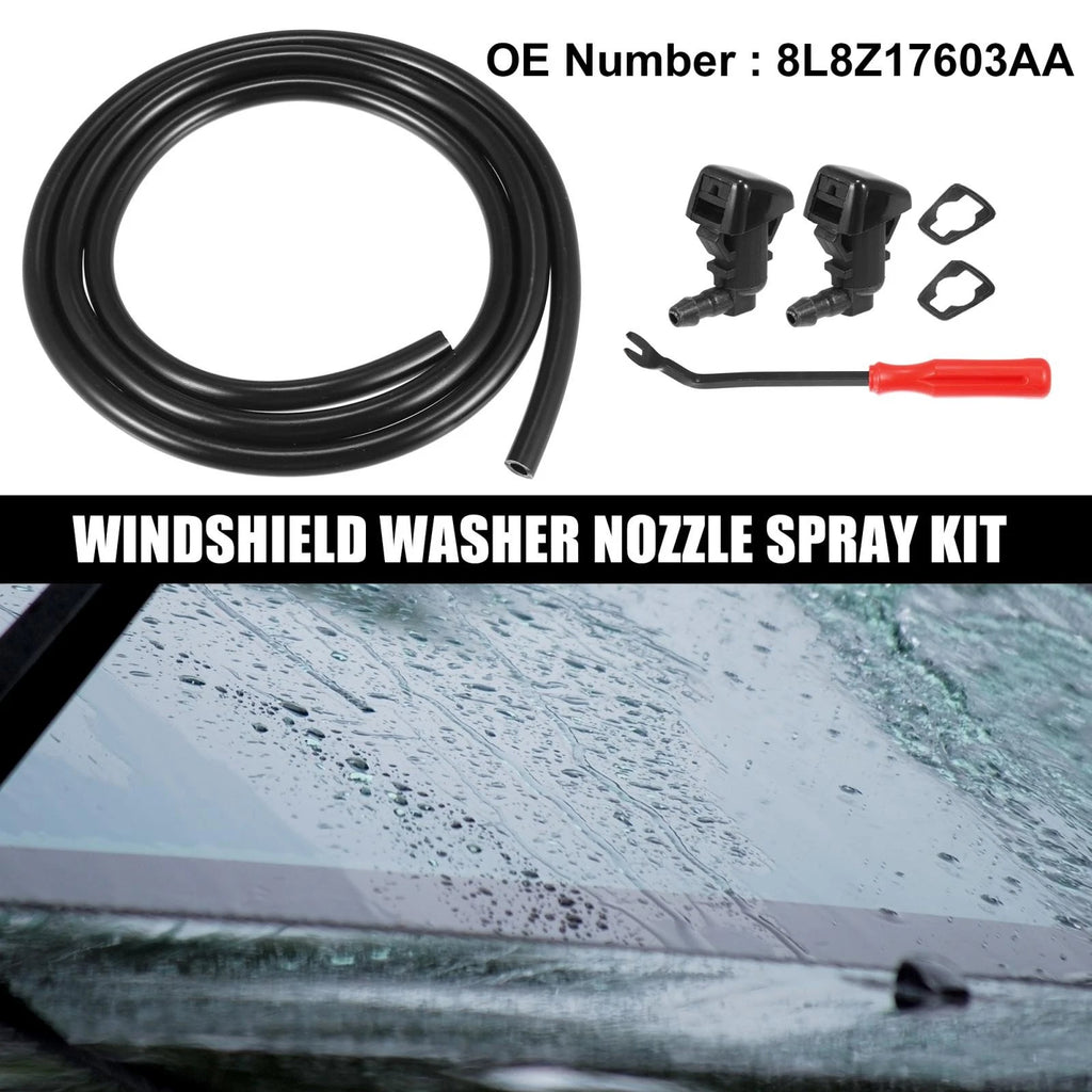 6pcs Front Windshield Washer Nozzle Kit for Ford Escape (2008–2012)