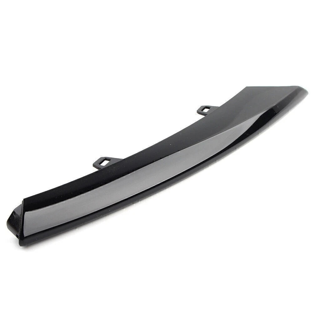 Front Right Grille Molding Trim for Jaguar XJ (2010–2015) Gloss Black