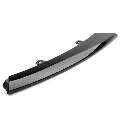Front Right Grille Molding Trim for Jaguar XJ (2010–2015) Gloss Black