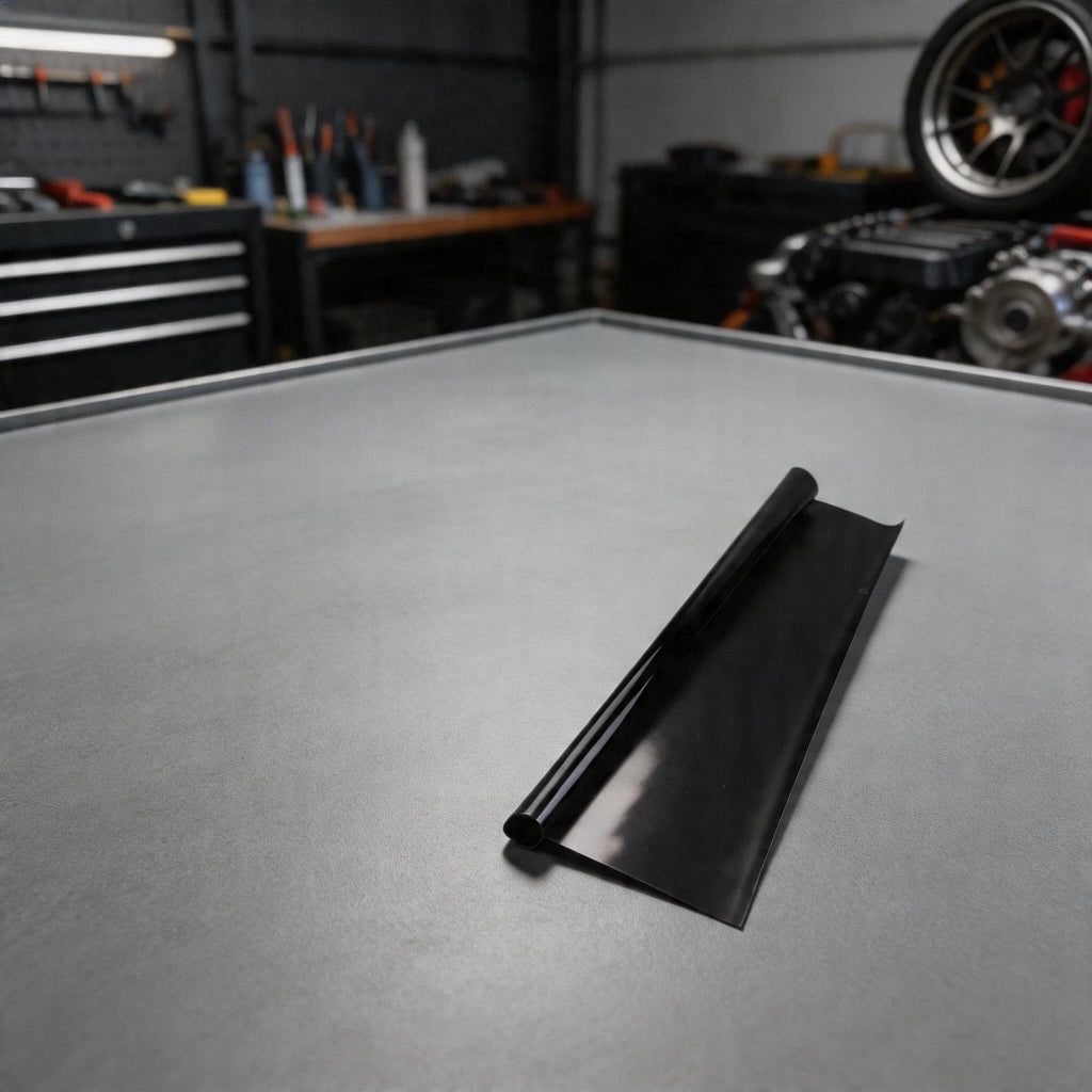 Flexible PET Black Vinyl Wrap for DIY Projects (300CM)