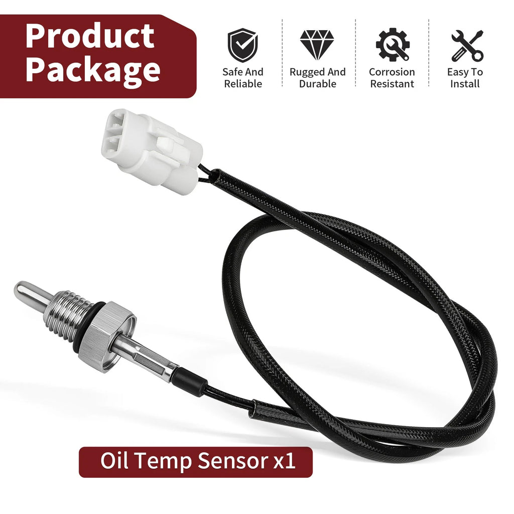 Oil Temp Sensor 21176-2108 for Kawasaki Mule 610 KAF400 (2005–2016)