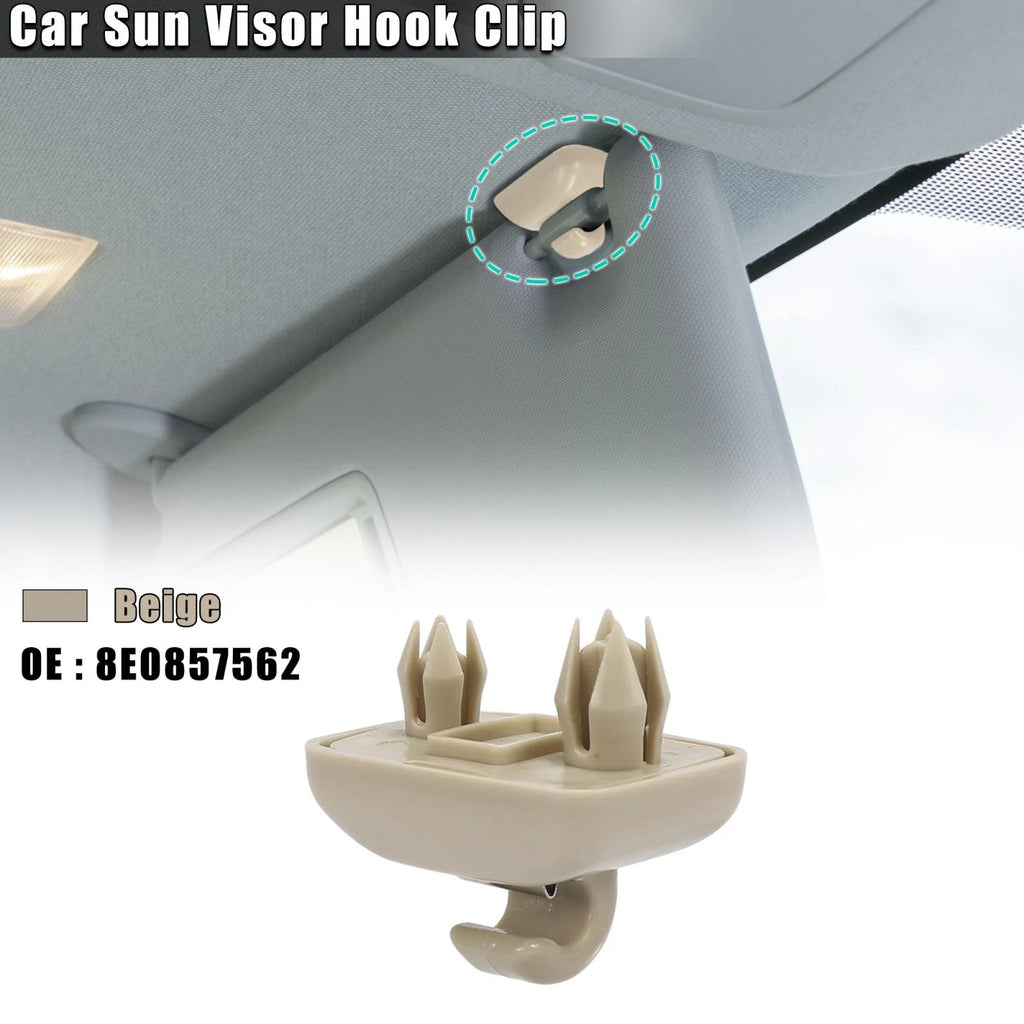 Car Sun Visor Hook Clip Retainer Replacement for Audi S4 (2004–2015)