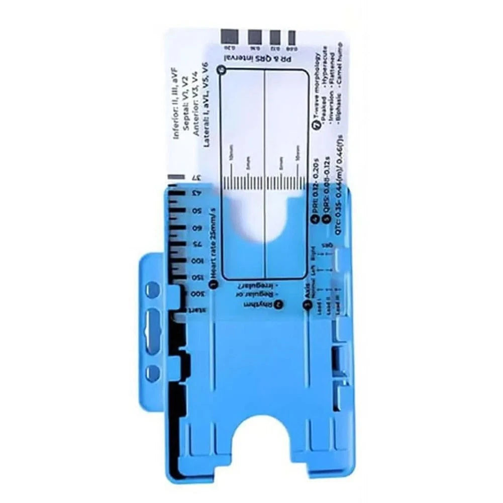 Transparent Caliper with Card Holder for Convenient Measurements