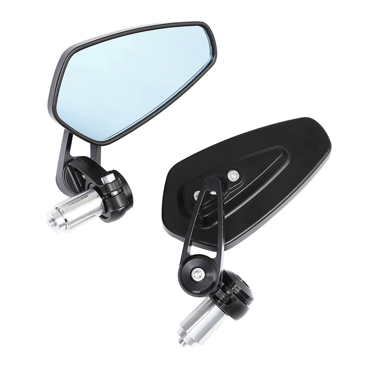 7/8" Handlebar Bar End Rear View Mirrors for Honda Yamaha Suzuki Ducati