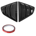 Carbon Fiber Look Rear Side Window Louvers for Toyota Camry (2018–2024)