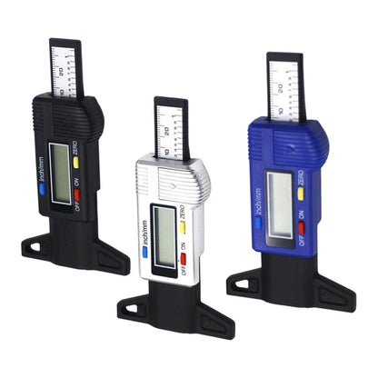 Digital Tire Tread Gauge for Precise Measurement (0-25.4mm)