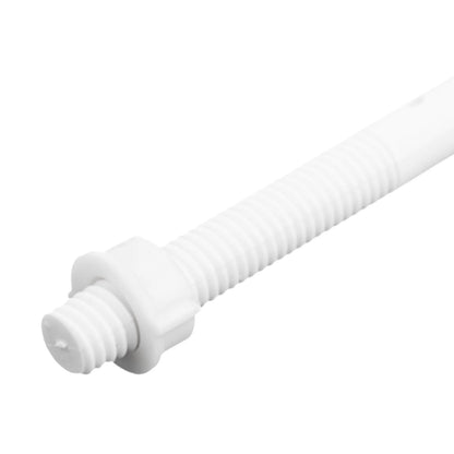 Set of 10 Dual Push Buttons and Rods for Efficient Bathroom Solutions