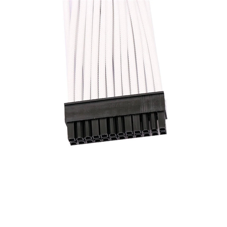 PSU Cable Extension Kit for ATX Power Supply (Sleeved Braided)