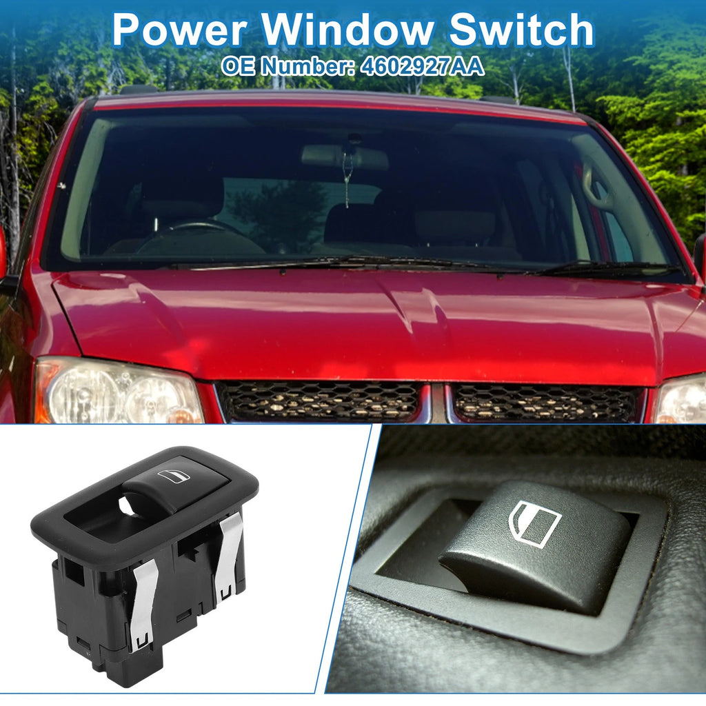 Rear Power Window Switch Replacement for Dodge Grand Caravan (2008–2020)