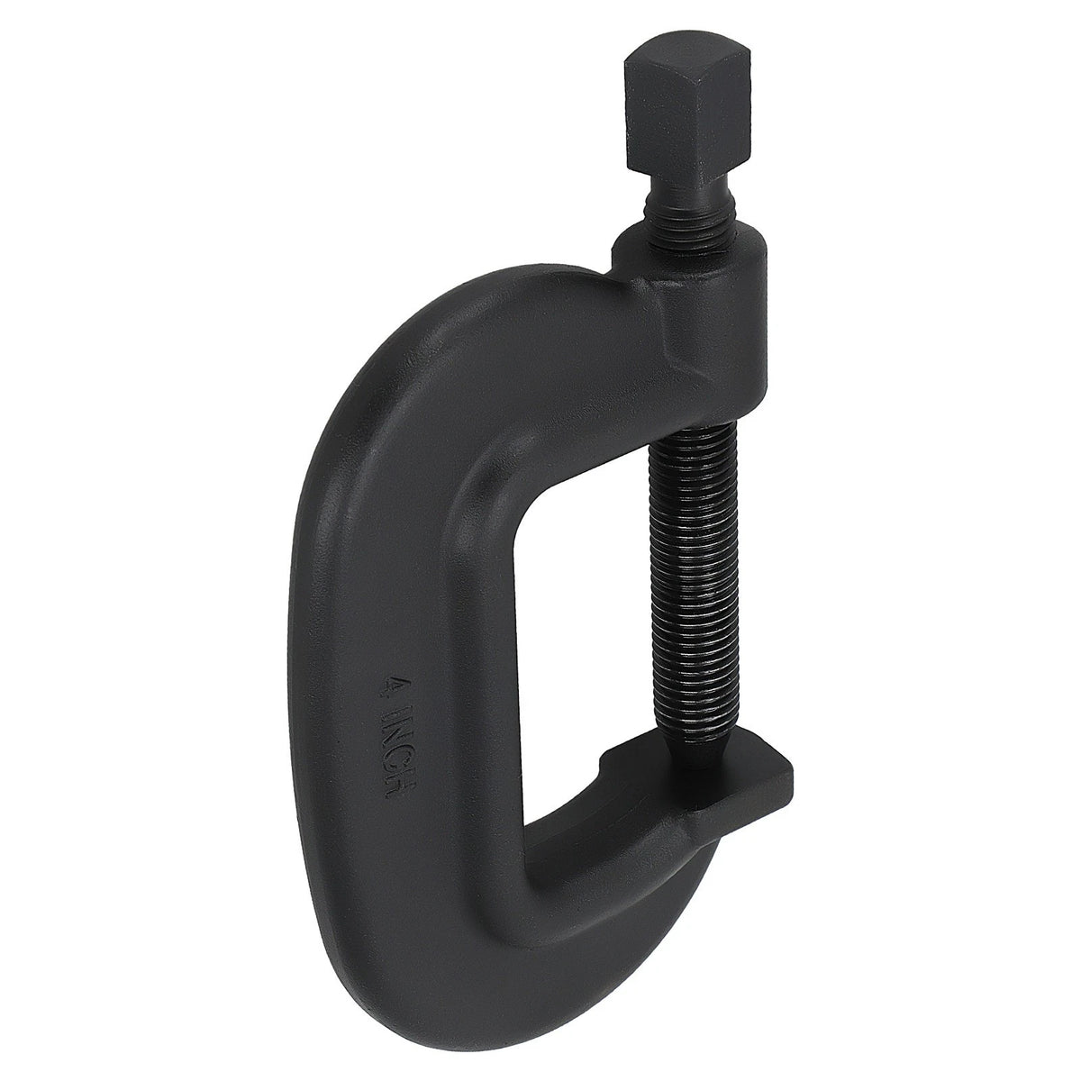 4" Industrial C-Clamp for Various Applications (20000lb Capacity, Black Oxide)