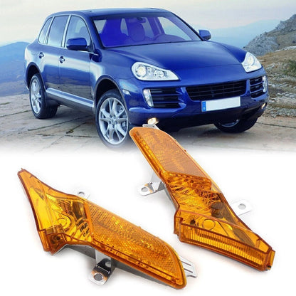 2X Front Side Marker Light for Porsche Cayenne (2008–2010)