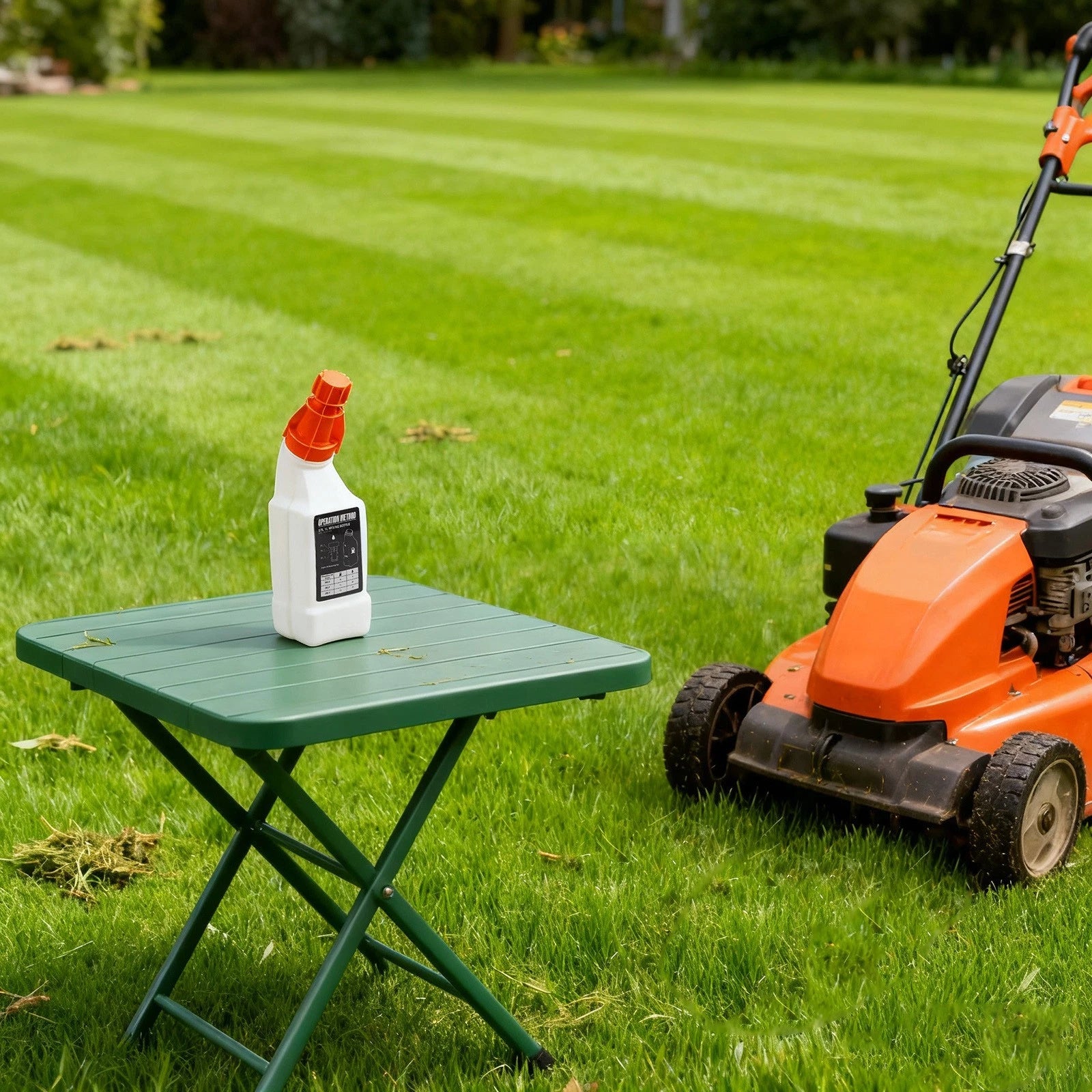 Fuel and Oil Mixer for Gardening Tool Accessory (Compact Size)