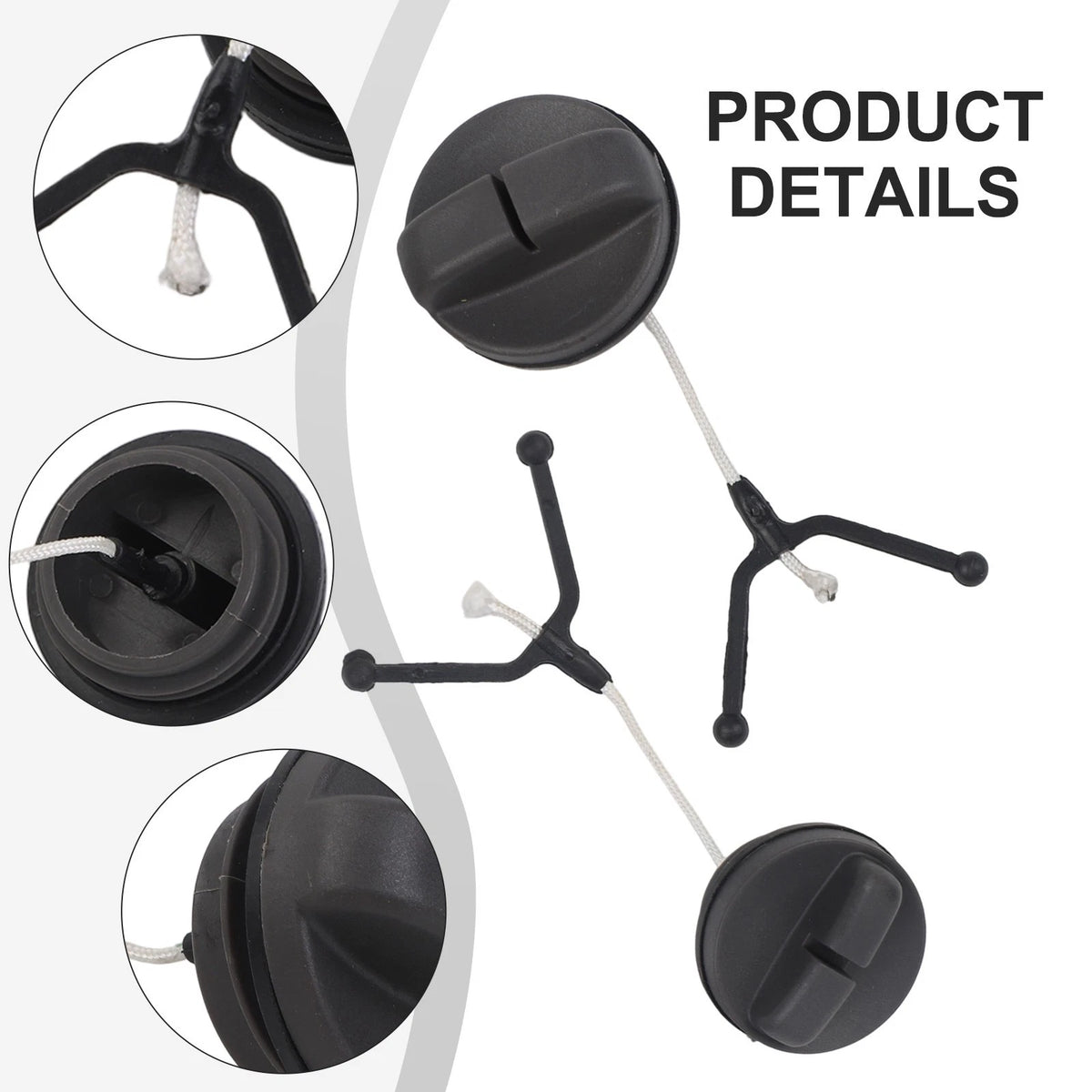 Fuel Oil Cap Set for Chainsaw Models 61, 66, 272, 268, 42, 266, 600