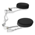 Chrome Adjustable Passenger Armrests for Harley Road Electra Glide (2014–2025)