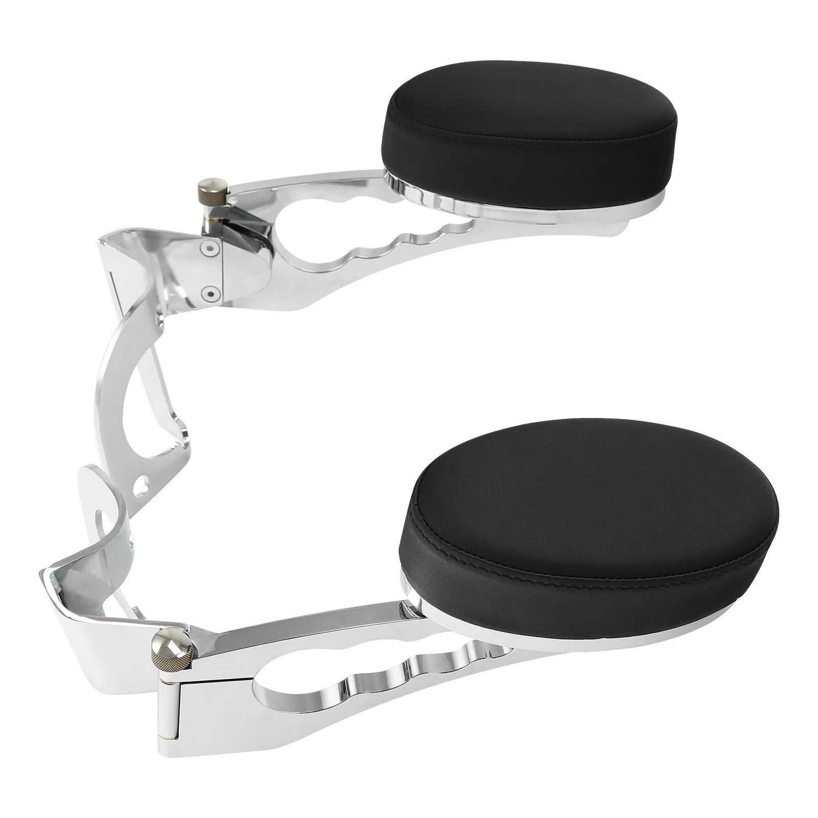 Chrome Adjustable Passenger Armrests for Harley Road Electra Glide (2014–2025)